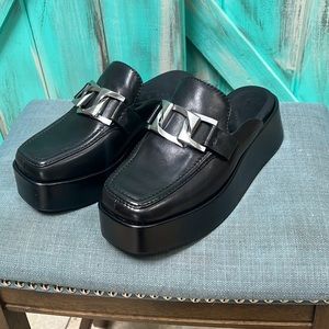 Rag&Bone 6.5 black Logan loafer